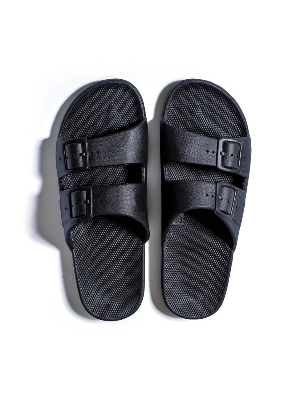FREEDOM MOSES Black Slides - Size 39/40